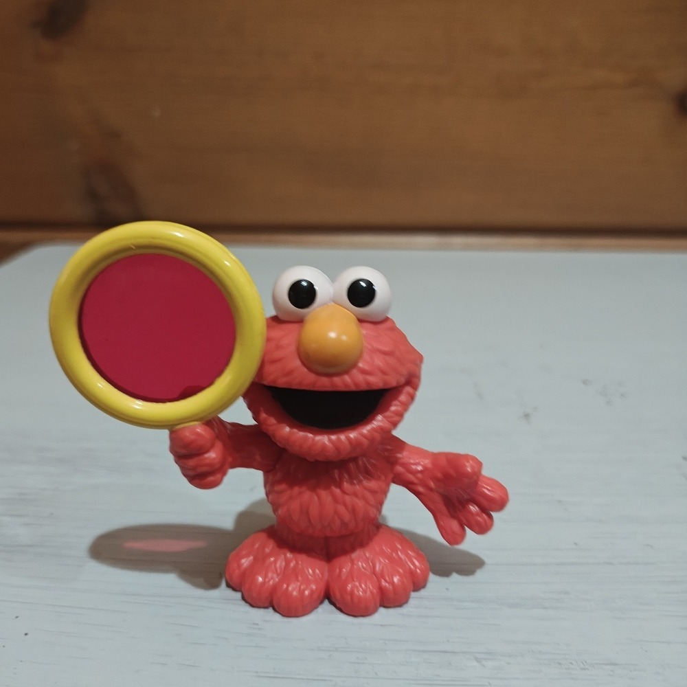 2015 Detective Elmo 2.5" Figure Very‎ Rare HTF Red Hourglass